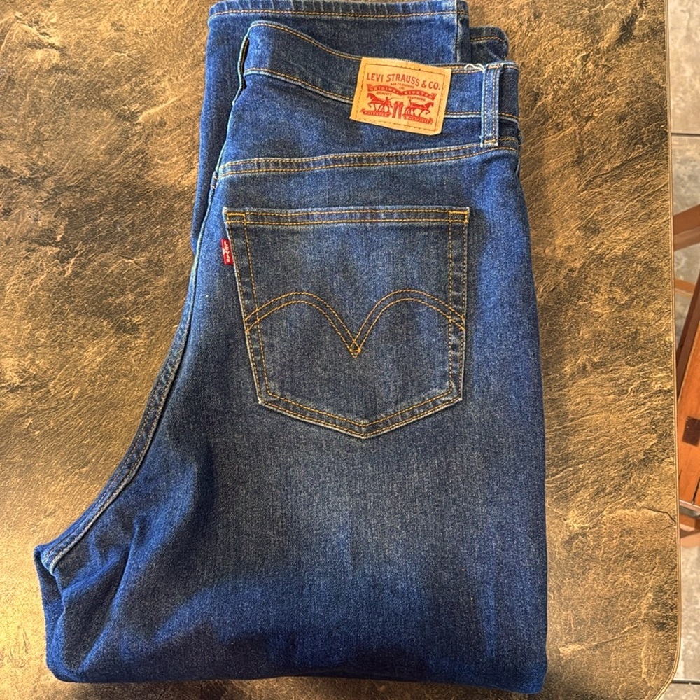 Levi’s Wedgie Straight Fit Jeans Size 16W - Picture 3 of 8